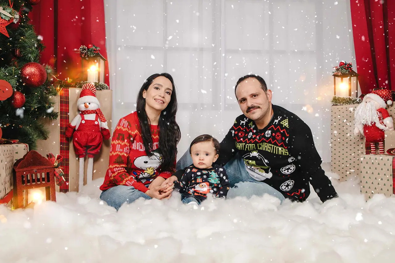 Sesiones navideñas familiares 2026